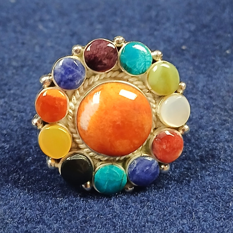 Multi-Stone Cocktail Ring