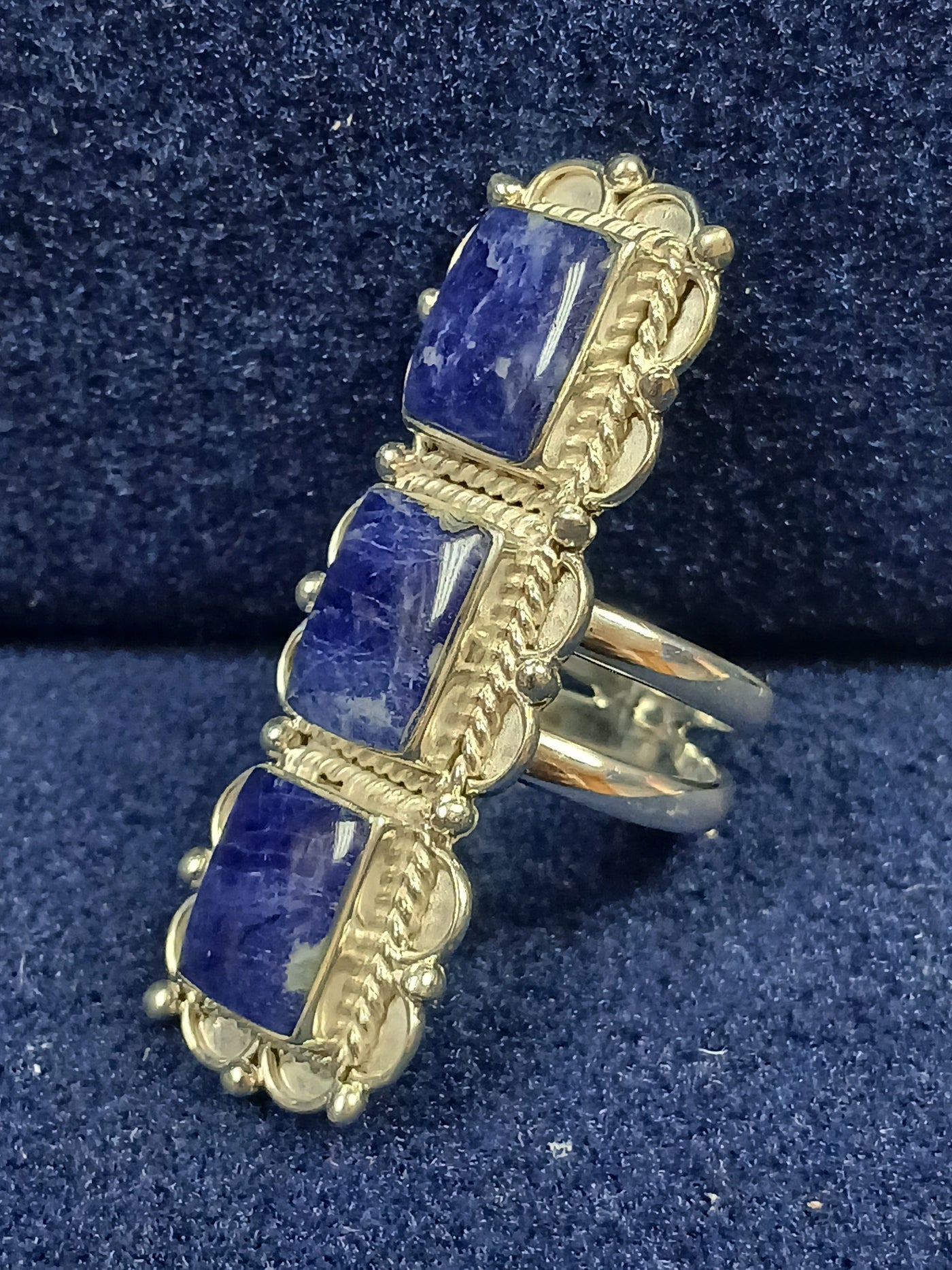 Multi-Stone Cabochon Ring