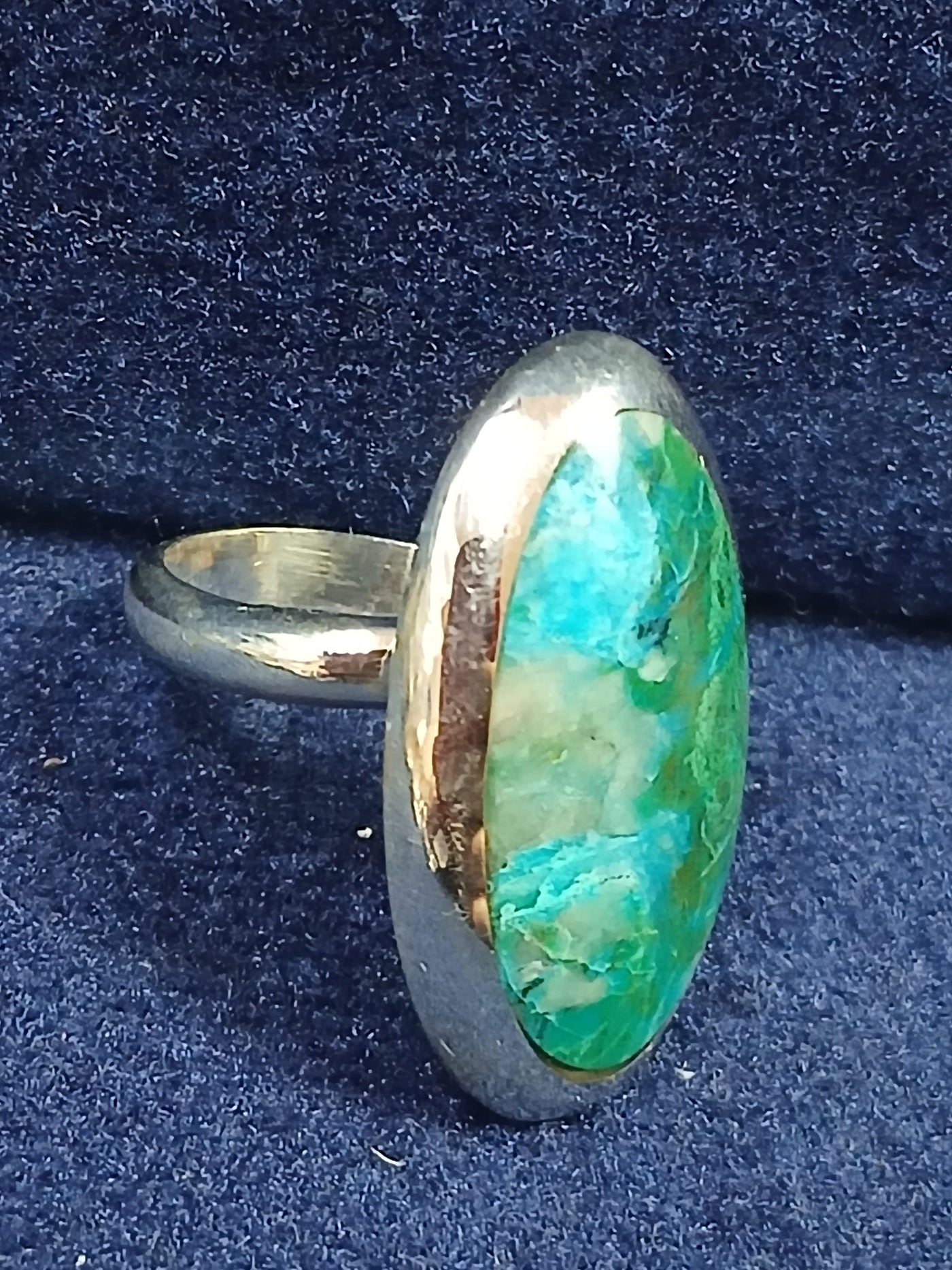 Green Multi-Stone Ring