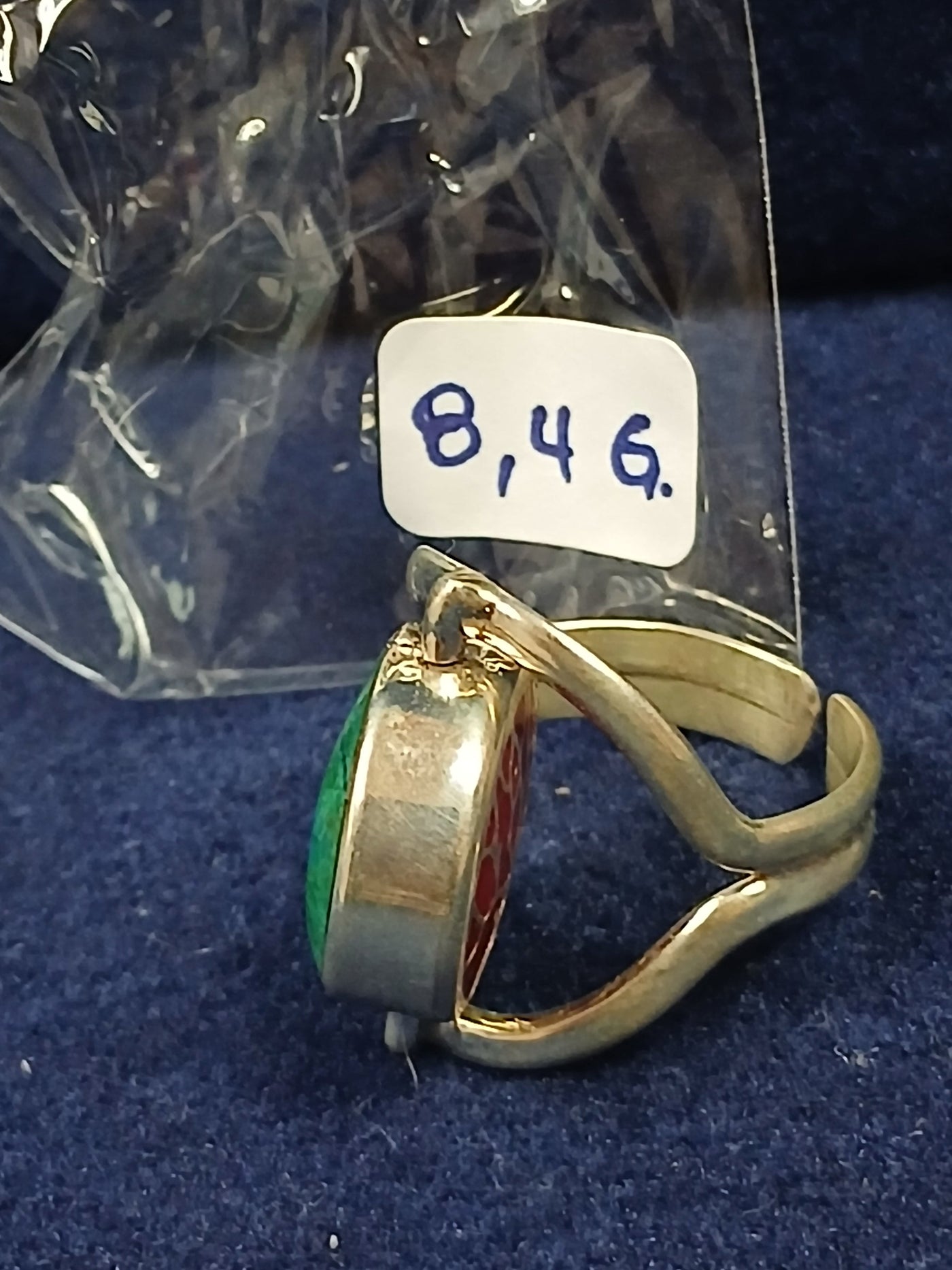 Enamel Hoop Earrings
