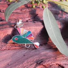 Estimated Small Bird and Leaf Inlay Piece