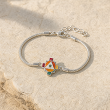 Butterfly Mosaic Bracelet AI clean catalog photo
