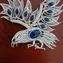 Peacock Stone Inlay Pendant