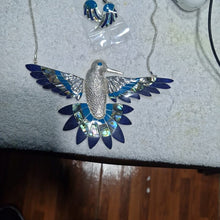 Peacock Stone Inlay Pendant