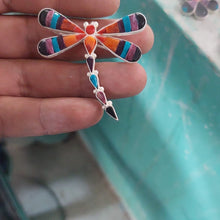Multicolor Cross Pendant