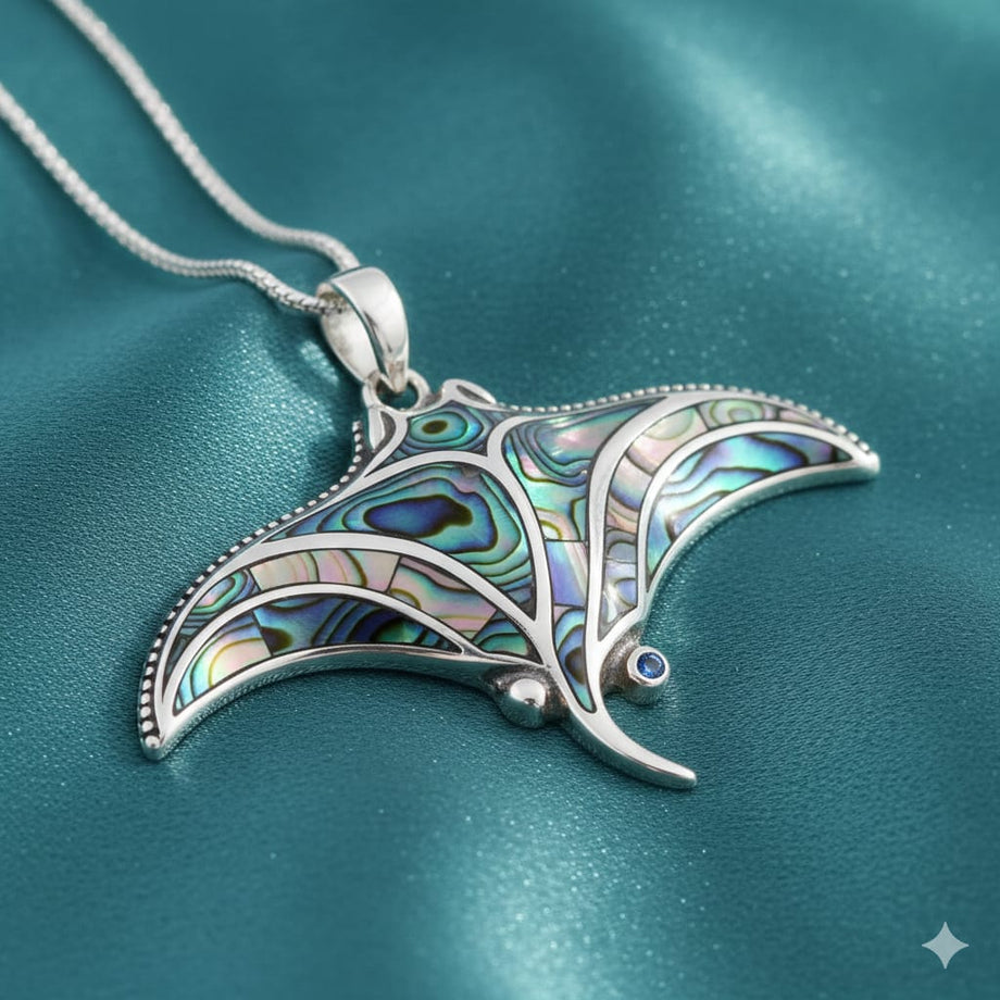 Dolphin Mosaic Pendant