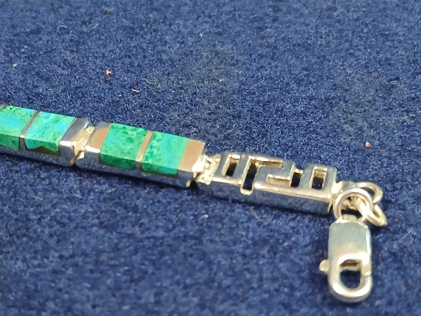 Mosaic Stone Bar Bracelet