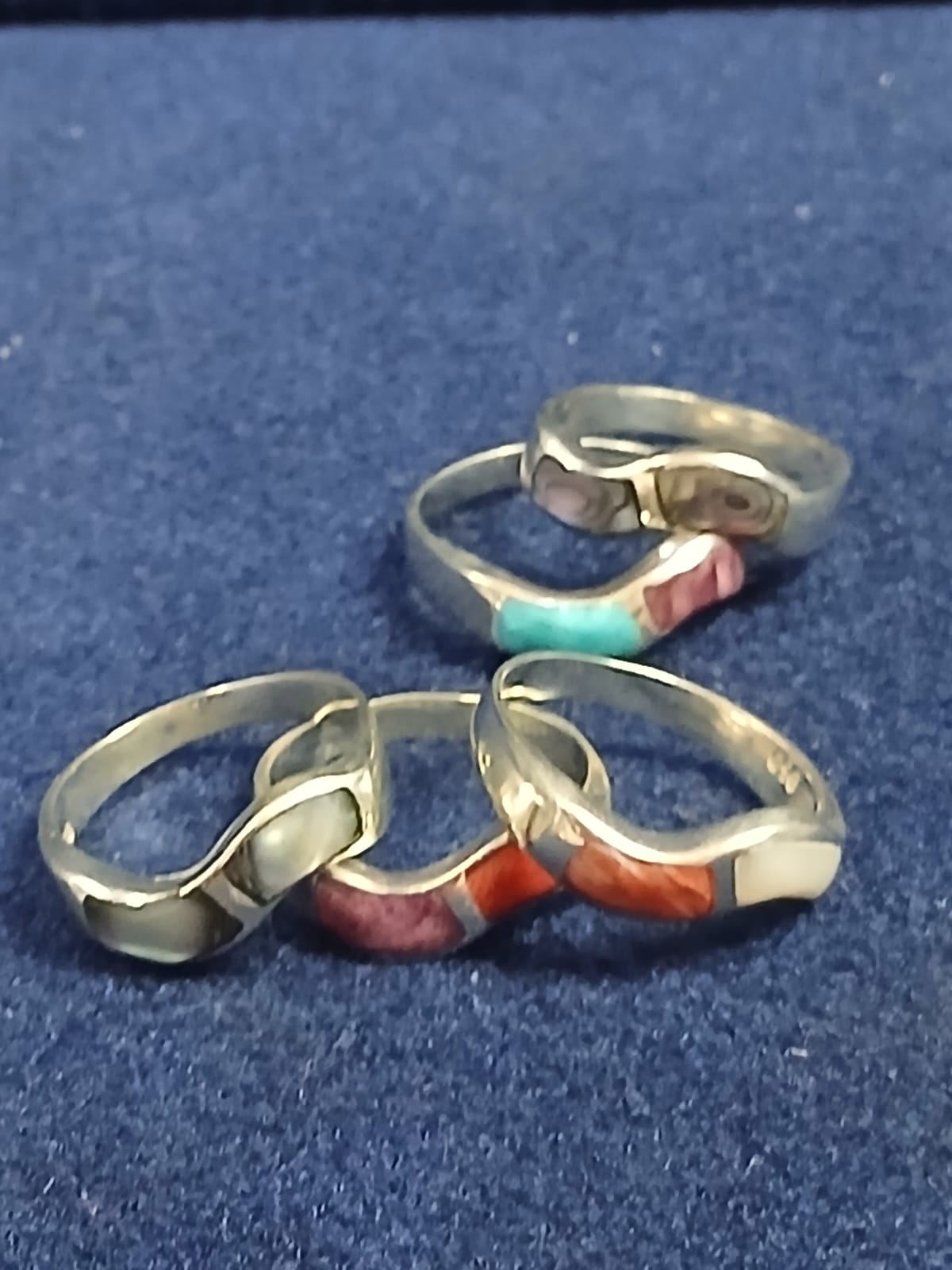 Assorted Small Inlay Rings