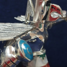Estimated Condor Flautist Silver Figurine