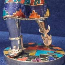Estimated Condor Flautist Silver Figurine