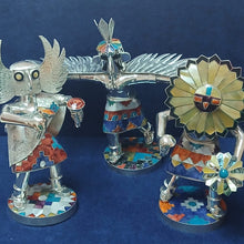 Estimated Inca Silver Musician Figurine Trio