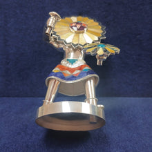 Estimated Sun Dancer Silver Figurine