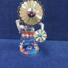 Estimated Sun Dancer Silver Figurine