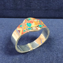Estimated Spiral Mosaic Cuff Bracelet