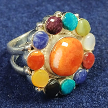 Estimated Multi-Stone Cabochon Cocktail Ring